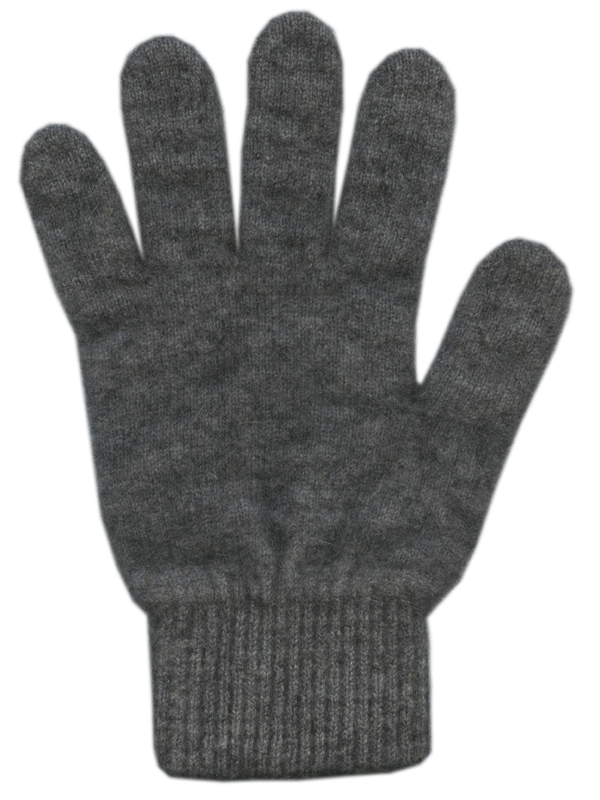 Possum Merino Full Finger Gloves Riverstone