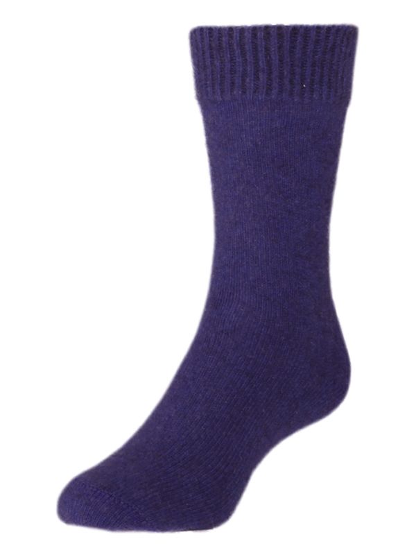 Possum Merino DRESS Violet Possum Merino Plain Dress Socks Possum ...