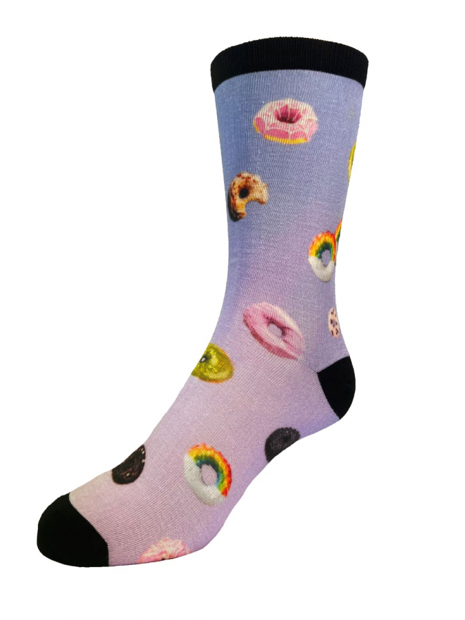 Donuts Printed Socks