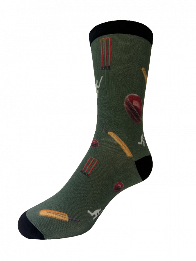 Cricket Printed Socks