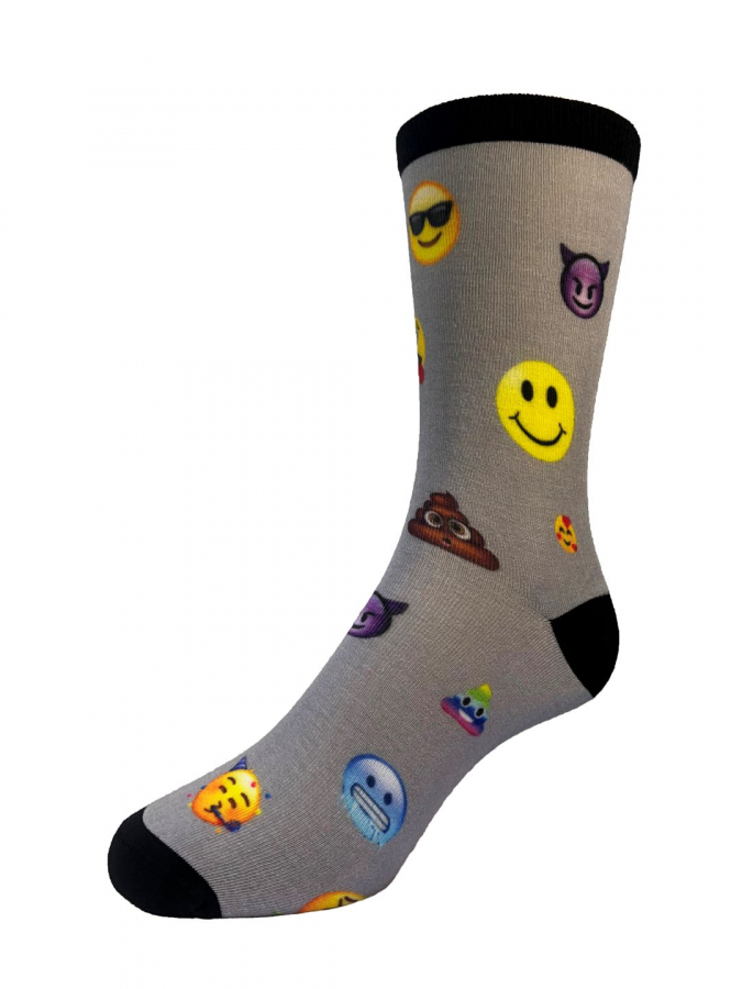 Emoji Printed Socks